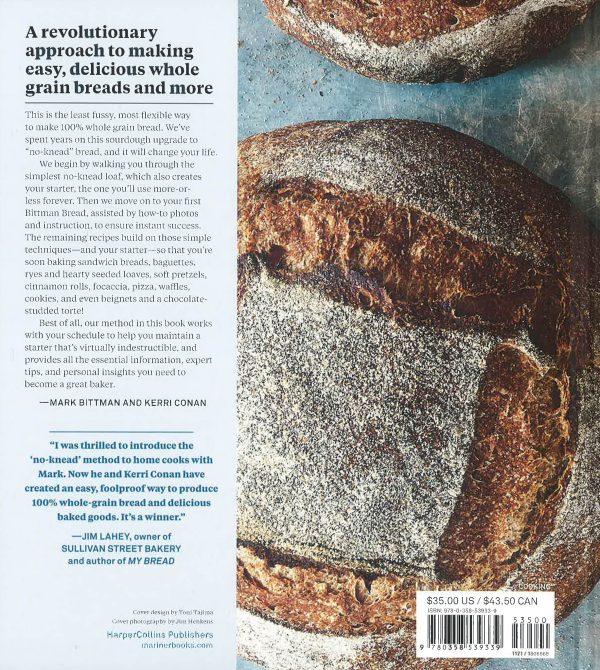 Bittman Bread: No-Knead Whole Grain Baking for Every Day Discount