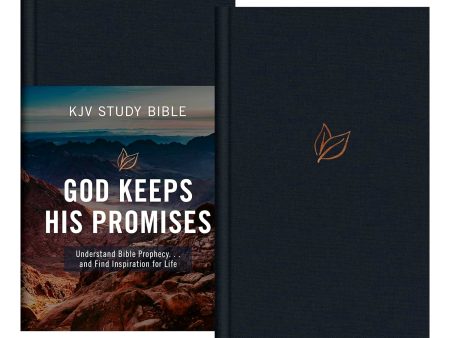 KJV Study Bible : God Keeps His Promises (Slate Leaf) For Discount