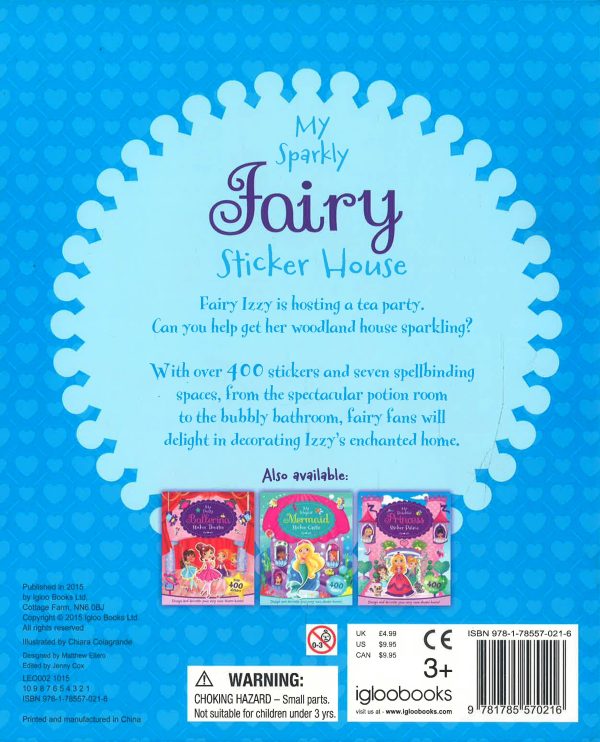 S & A Sticker Dollhouse: My Sparkly Fairy Sticker House Online Sale