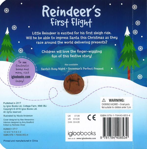 Reindeer s First Flight For Cheap