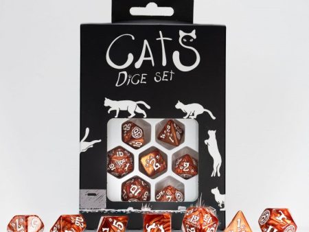 Cats Dice Set - Muffin (7) on Sale