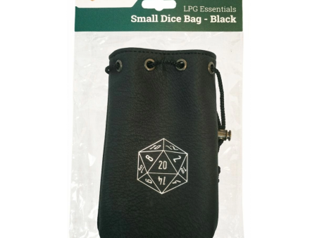 LPG Small Dice Bag - Black Online now