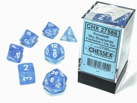 Borealis Luminary Sky Blue w White - 7 Die Set (CHX27586) Online Sale