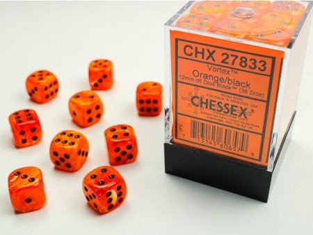 Vortex 12mm D6 Orange Black (36) (CHX27833) Online now