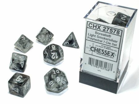 Borealis Luminary Light Smoke w Silver - 7 Die Set (CHX27578) Discount