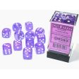 Borealis Luminary 16mm D6 Purple White (12) (CHX27777) For Cheap