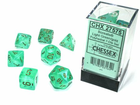 Borealis Luminary Light Green w Gold - 7 Die Set (CHX27575) Fashion