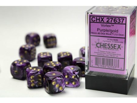 Vortex 16mm D6 Purple Gold (12) (CHX27637) Sale