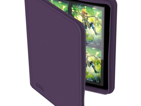 Ultimate Guard - 8 Pocket ZipFolio XenoSkin Purple For Sale