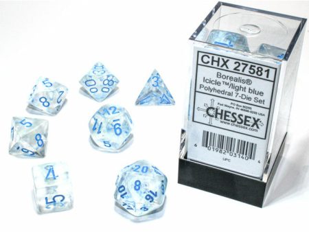 Borealis Luminary Icicle w Light Blue - 7 Die Set (CHX27581) Online Hot Sale