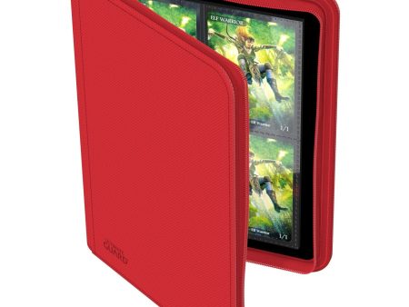 Ultimate Guard - 8 Pocket ZipFolio XenoSkin Red Online Sale