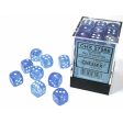 Borealis Luminary 12mm D6 Sky Blue White (36) (CHX27986) Online