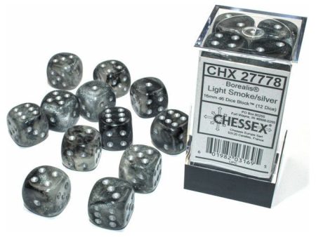 Borealis Luminary 16mm D6 Light Smoke Silver (12) (CHX27778) Supply