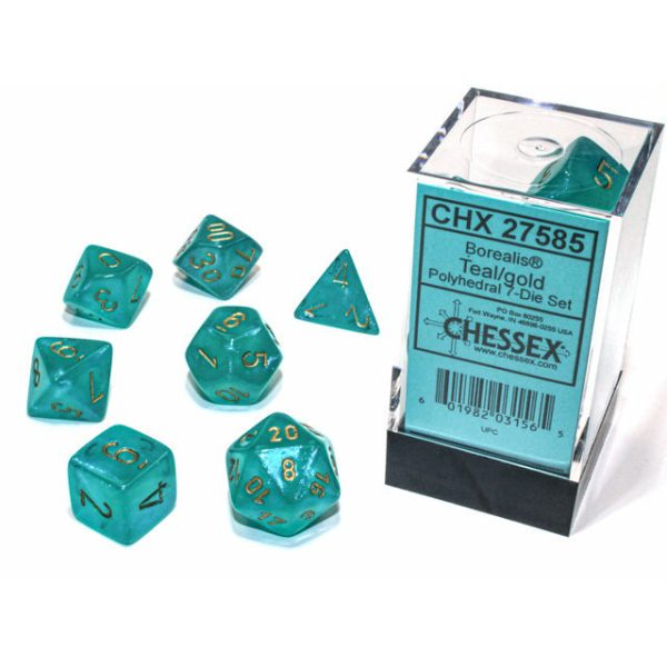 Borealis Luminary Teal w Gold - 7 Die Set (CHX27585) Discount