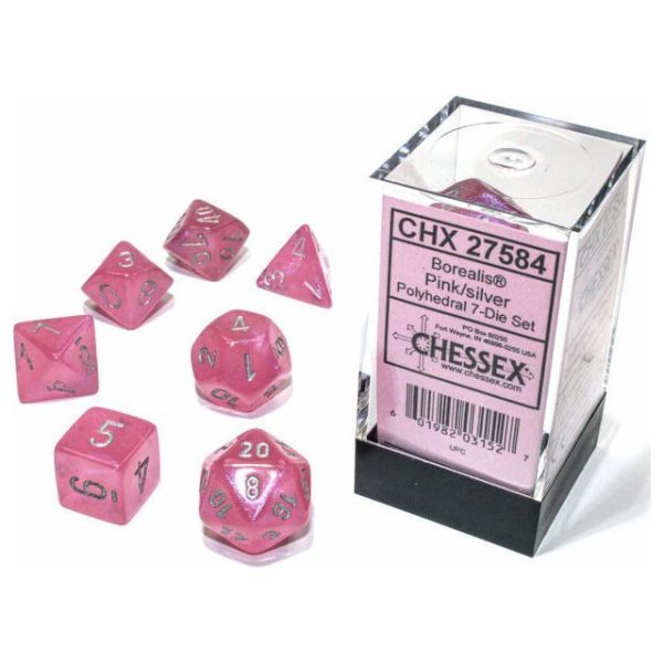 Borealis Luminary Pink w Silver - 7 Die Set (CHX27584) Supply